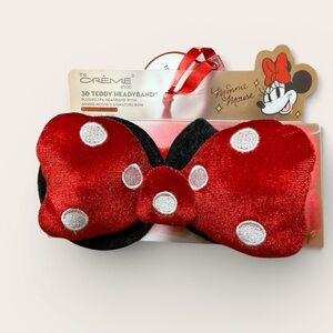 The Crème Shop Minnie Mouse Red and Black Headband